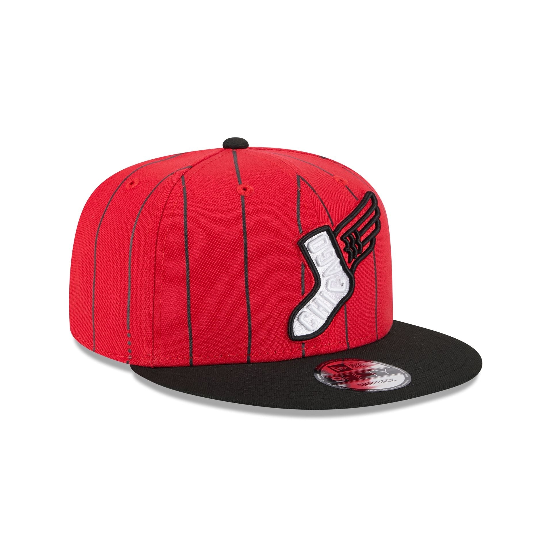 Chicago White Sox City Connect Red 9FIFTY Snapback Hat