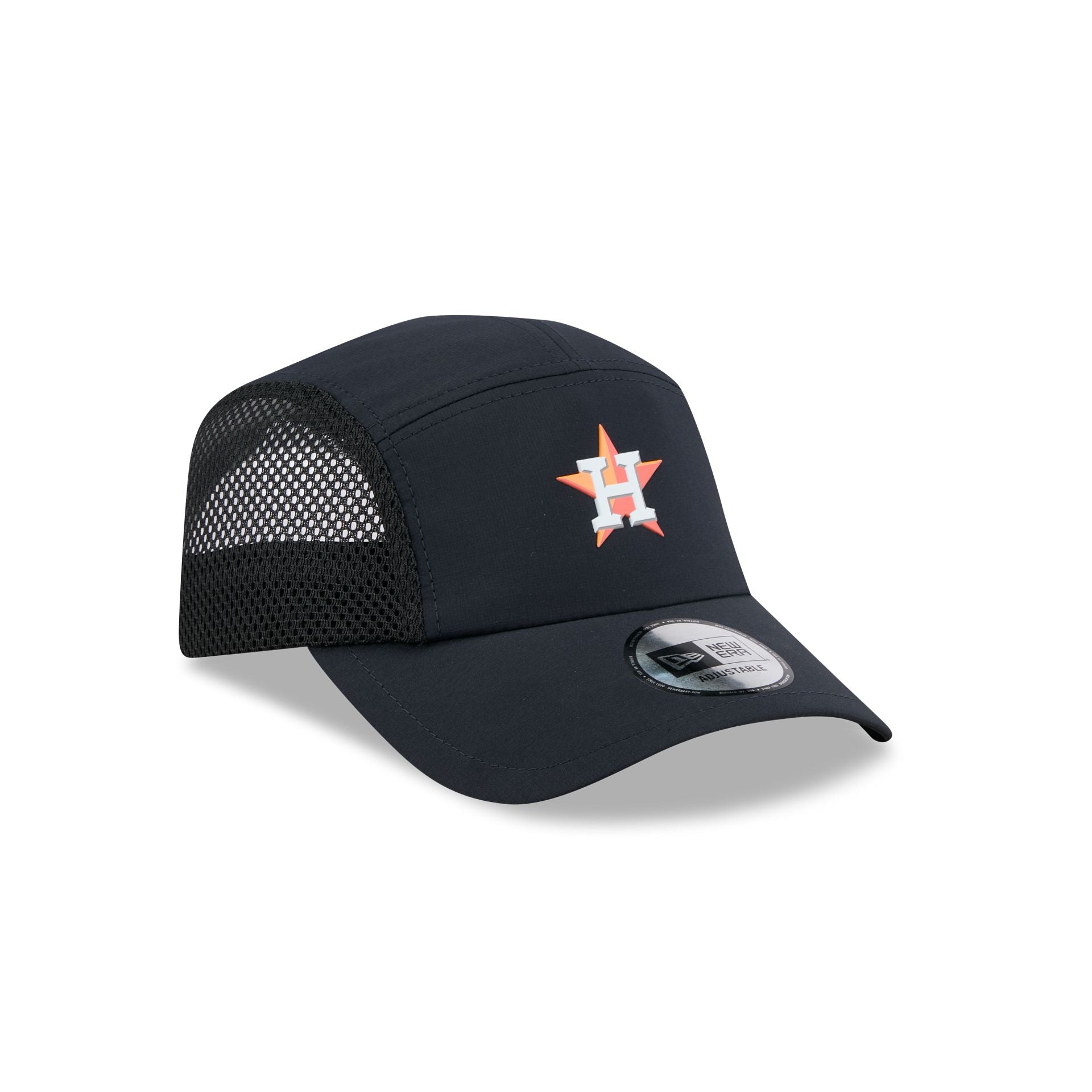 Houston Astros Poly Runner Adjustable Hat