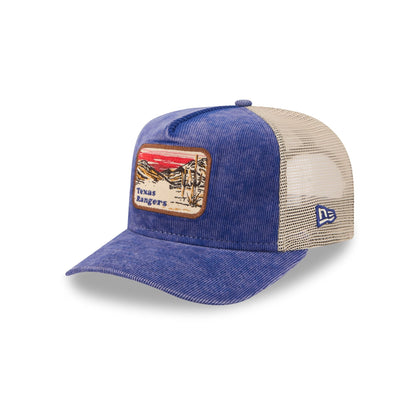 Texas Rangers Vintage Landscape 9FIFTY A-Frame Trucker Hat