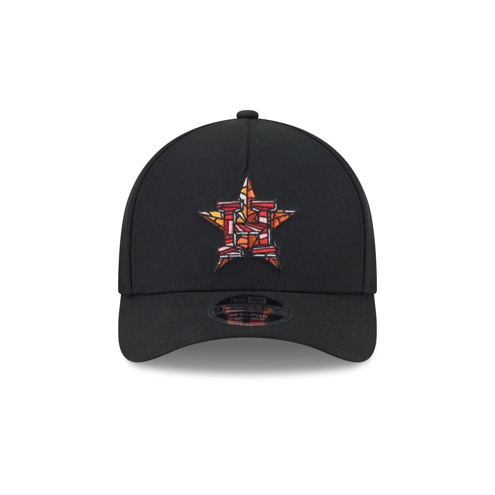 Houston Astros Stained Glass 9FORTY M-Crown A-Frame Snapback Hat