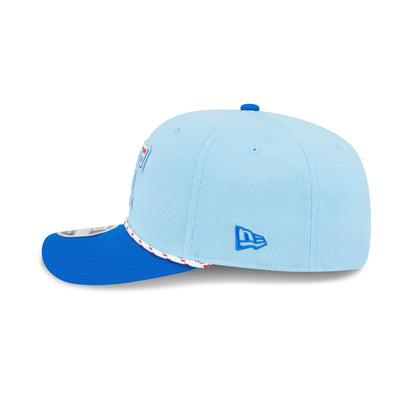 Texas Rangers Independence Day 2025 9SEVENTY Stretch-Snap Hat