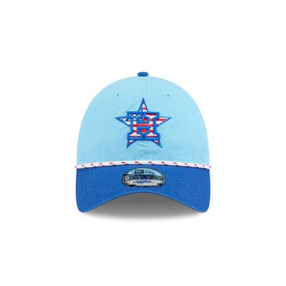 Houston Astros Independence Day 2025 9TWENTY Adjustable Hat