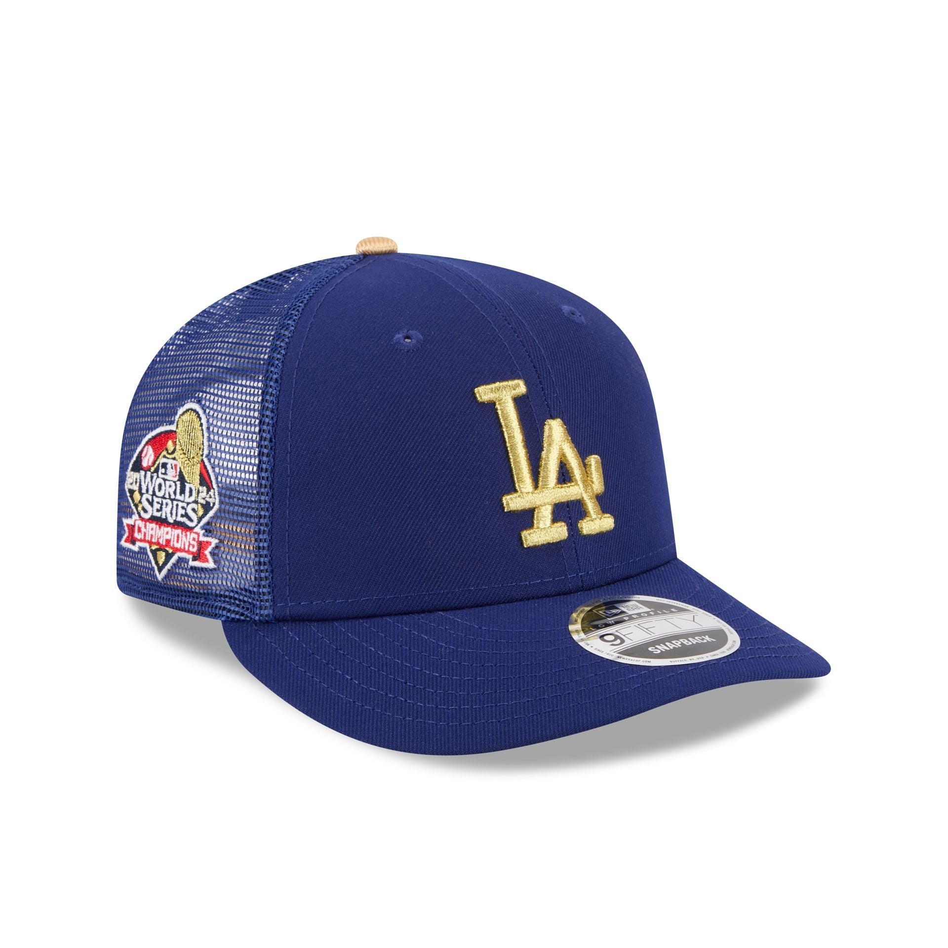 Los Angeles Dodgers Gold Collection Low Profile 9FIFTY Trucker Hat