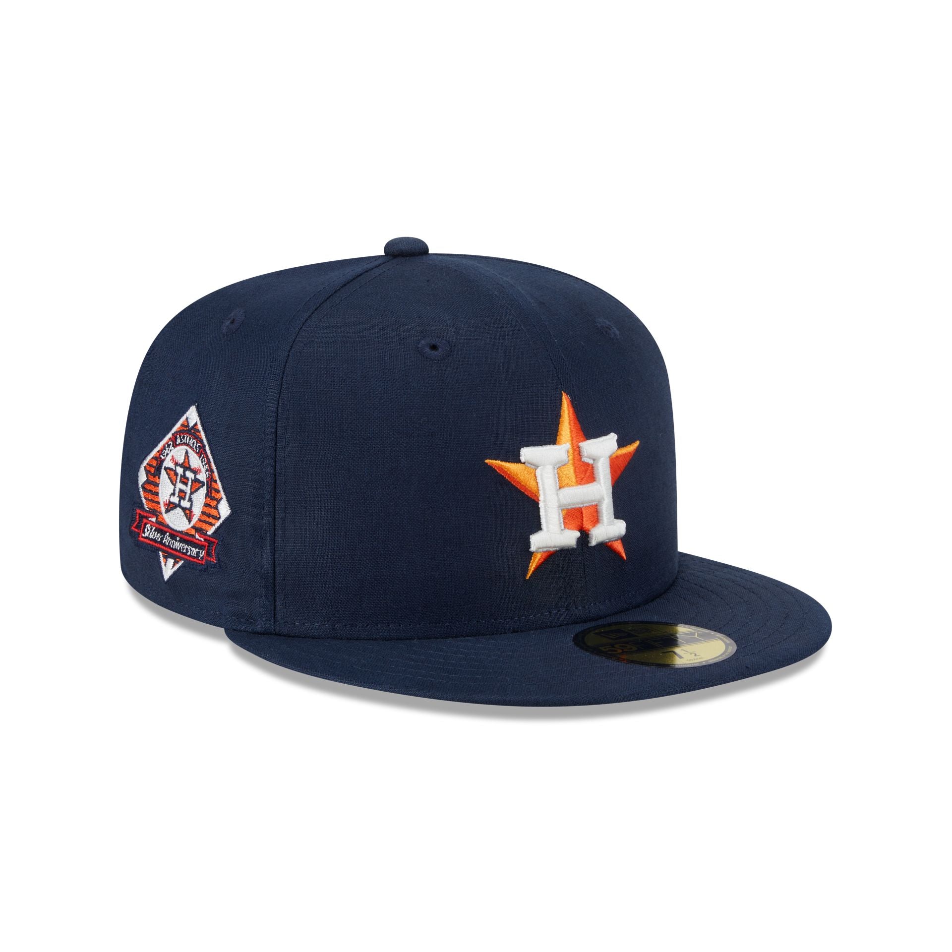 Team Linen Houston Astros 59FIFTY Fitted Hat