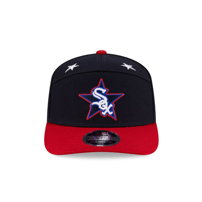 Chicago White Sox 2025 All-Star Game Workout Split Panel 9SEVENTY Stretch-Snap Hat