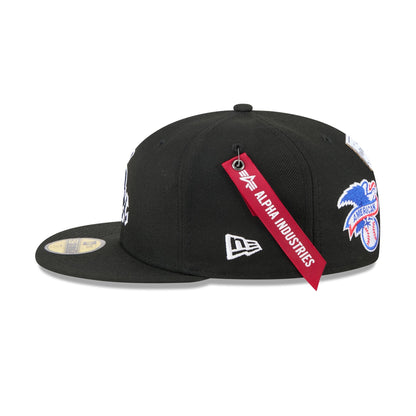 Alpha Industries x Chicago White Sox Black 59FIFTY Fitted Hat