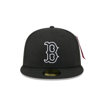 Alpha Industries x Boston Red Sox Black 59FIFTY Fitted Hat