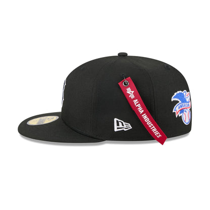 Alpha Industries x Boston Red Sox Black 59FIFTY Fitted Hat