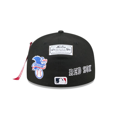 Alpha Industries x Boston Red Sox Black 59FIFTY Fitted Hat