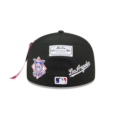 Alpha Industries x Los Angeles Dodgers Black 59FIFTY Fitted Hat