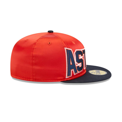 Houston Astros Bold Satin 59FIFTY Fitted Hat