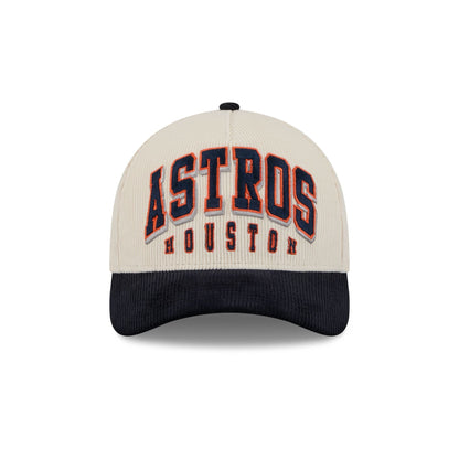 Houston Astros Stacked Corduroy 9FORTY M-Crown A-Frame Snapback Hat