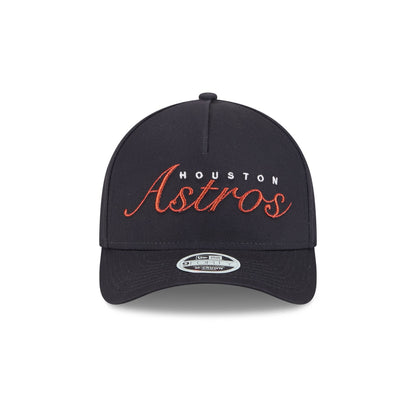 Houston Astros Metallic Women's 9FORTY M-Crown A-Frame Snapback Hat