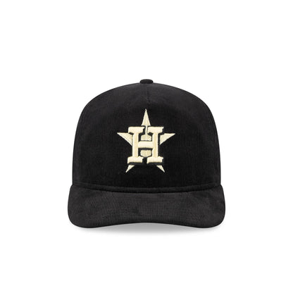 Houston Astros Nostalgic Black Corduroy 19TWENTY Adjustable Hat