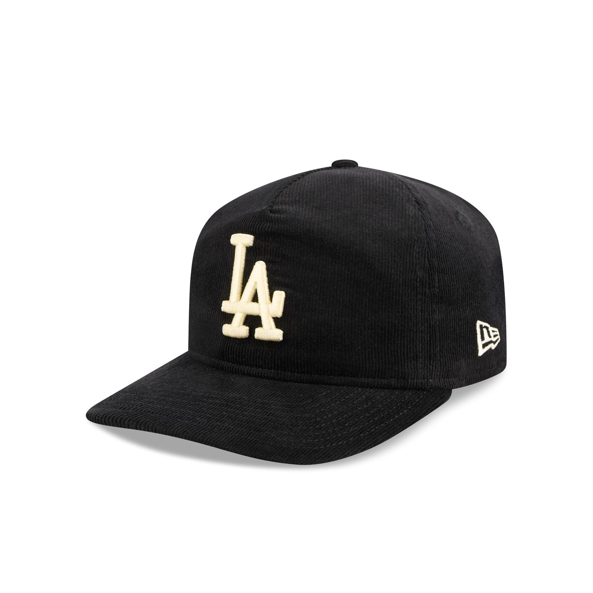 Los Angeles Dodgers Nostalgic Black Corduroy 19TWENTY Adjustable Hat