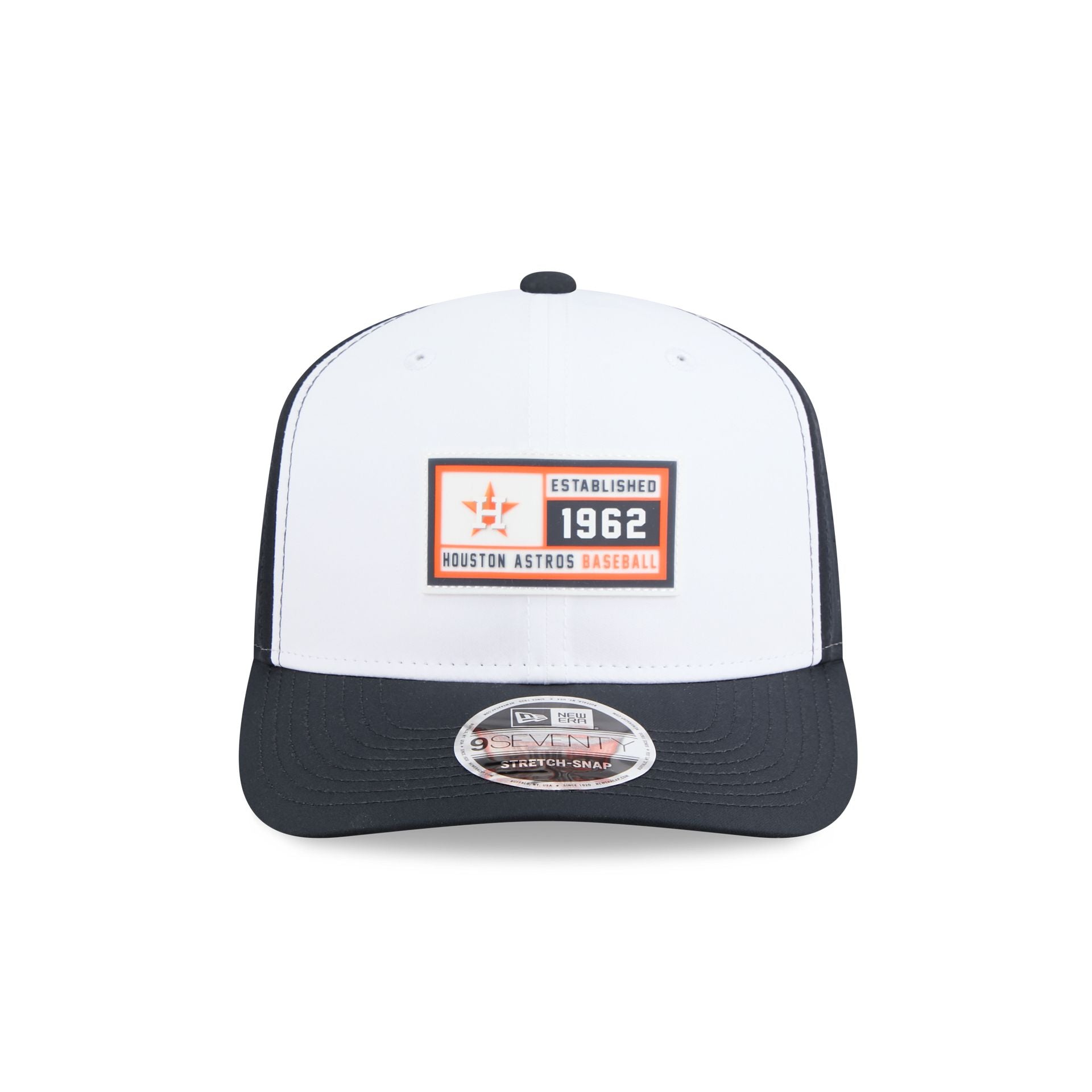 Houston Astros Est. Patch 9SEVENTY Stretch-Snap Hat