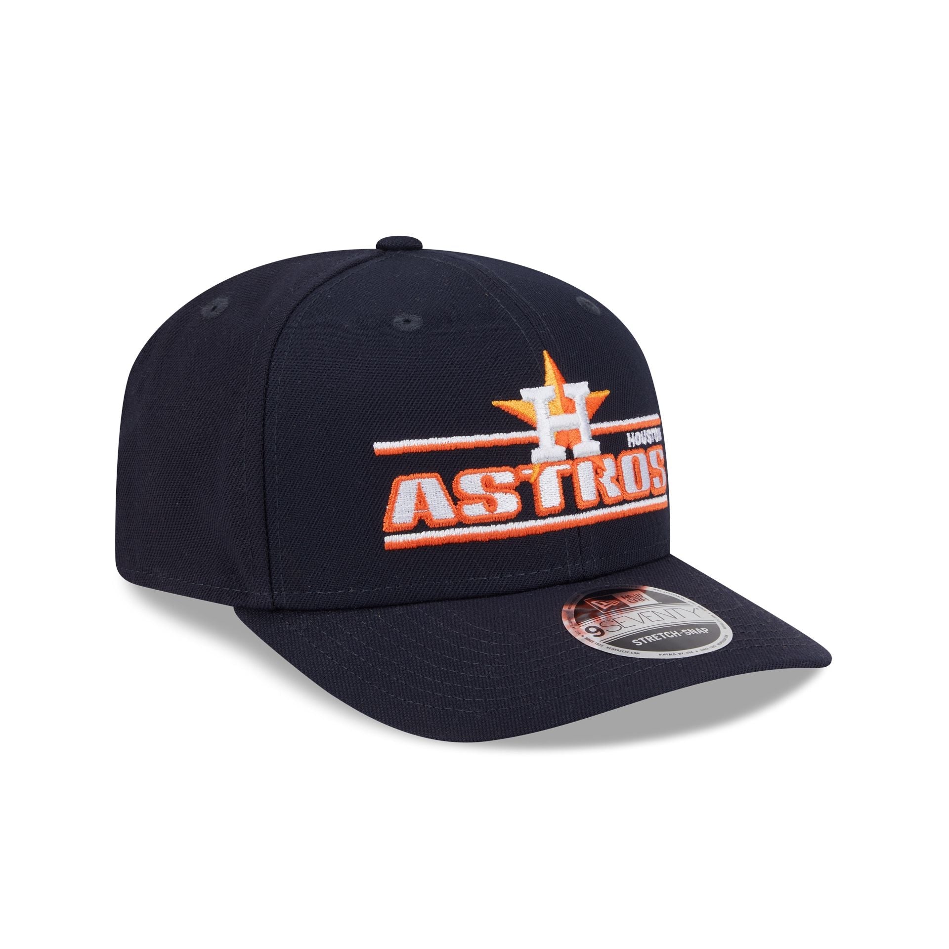 Houston Astros Stated 9SEVENTY Stretch-Snap Hat