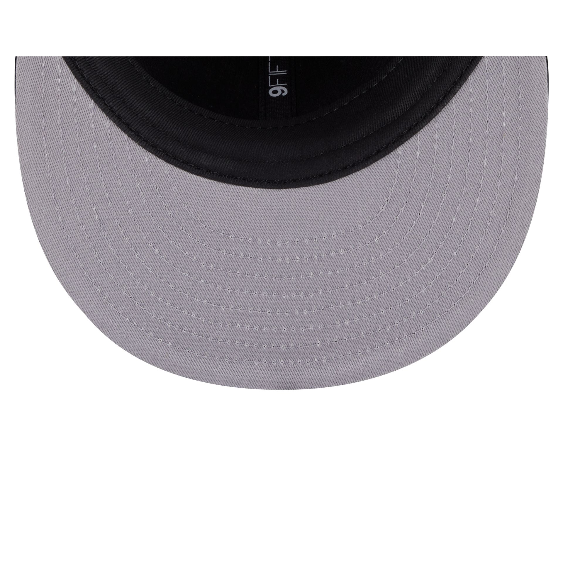 Chicago White Sox Black and White Plaid Retro Crown 9FIFTY Snapback Hat