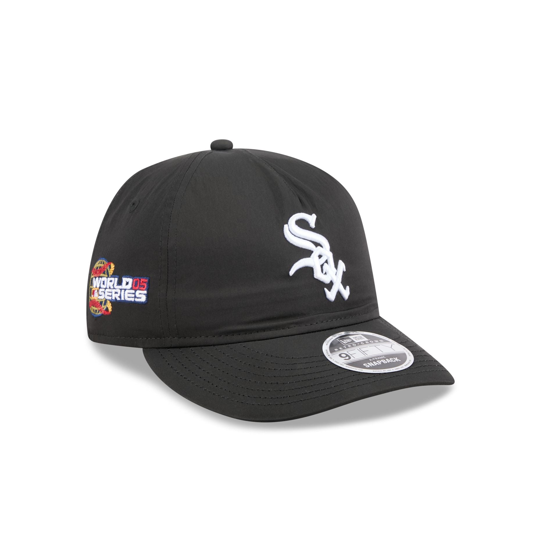 Chicago White Sox Nylon Retro Crown 9FIFTY A-Frame Snapback Hat