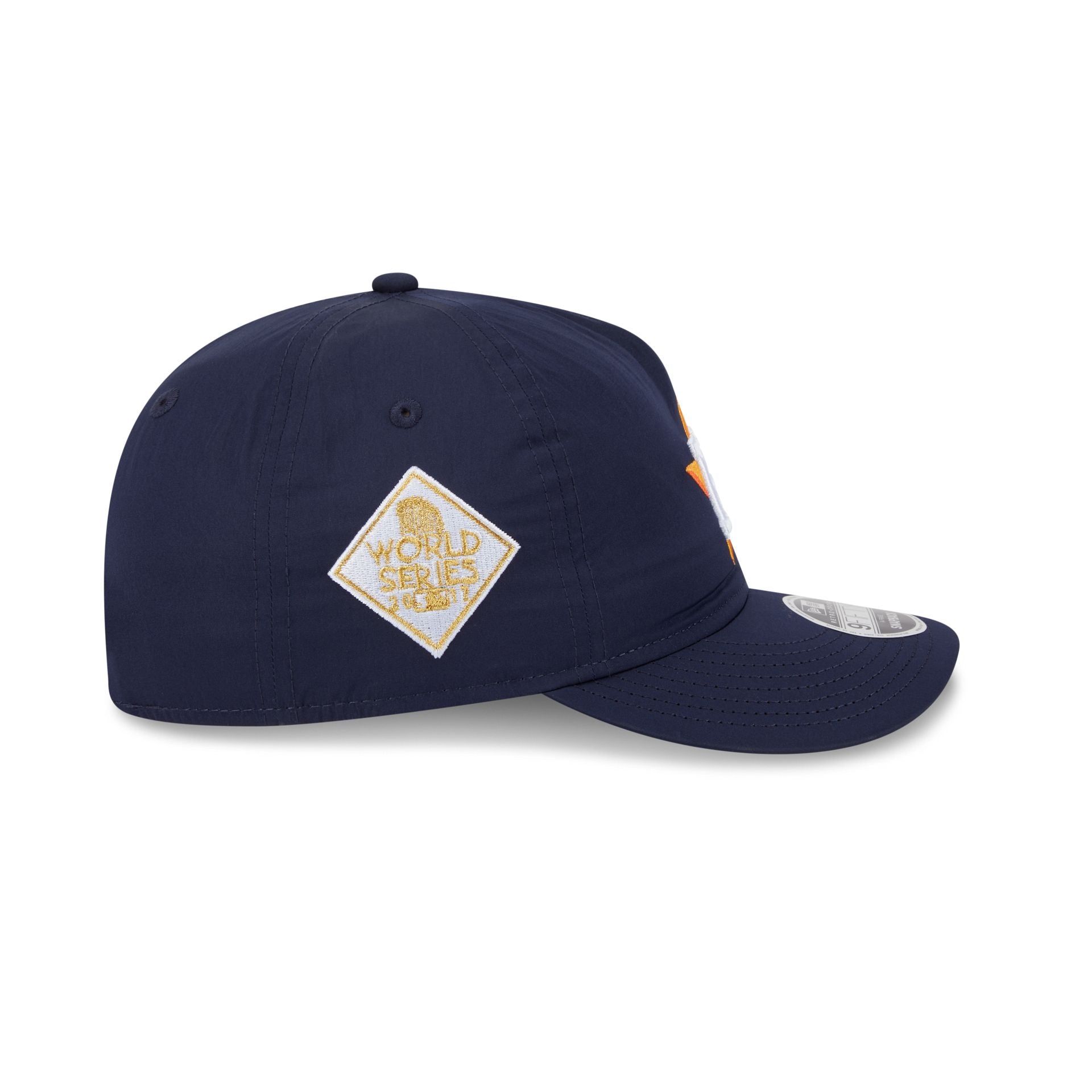 Houston Astros Nylon Retro Crown 9FIFTY A-Frame Snapback Hat