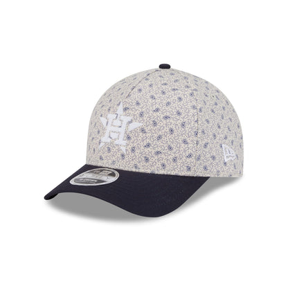 Houston Astros Micro Print 9FORTY M-Crown A-Frame Adjustable Hat