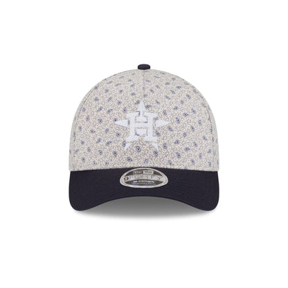 Houston Astros Micro Print 9FORTY M-Crown A-Frame Adjustable Hat