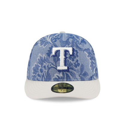 Texas Rangers Two-Tone Denim 59FIFTY Fitted Hat