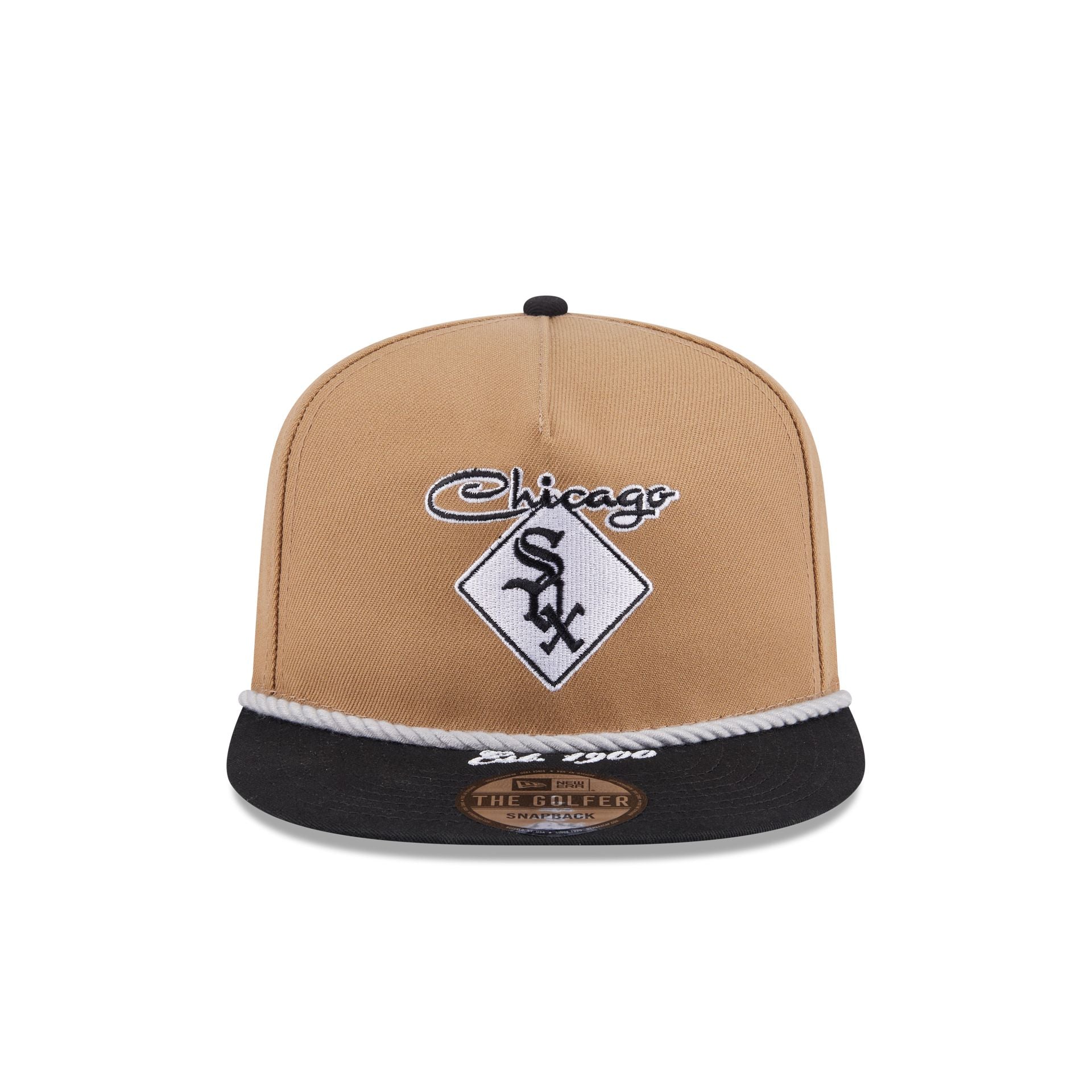 Chicago White Sox Khaki Rope Golfer Hat