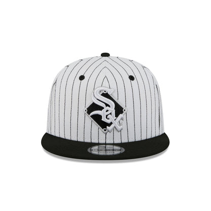 Chicago White Sox Deceptor Pinstripe 9FIFTY Snapback Hat