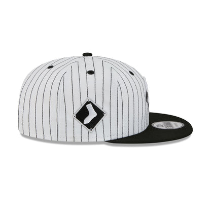 Chicago White Sox Deceptor Pinstripe 9FIFTY Snapback Hat