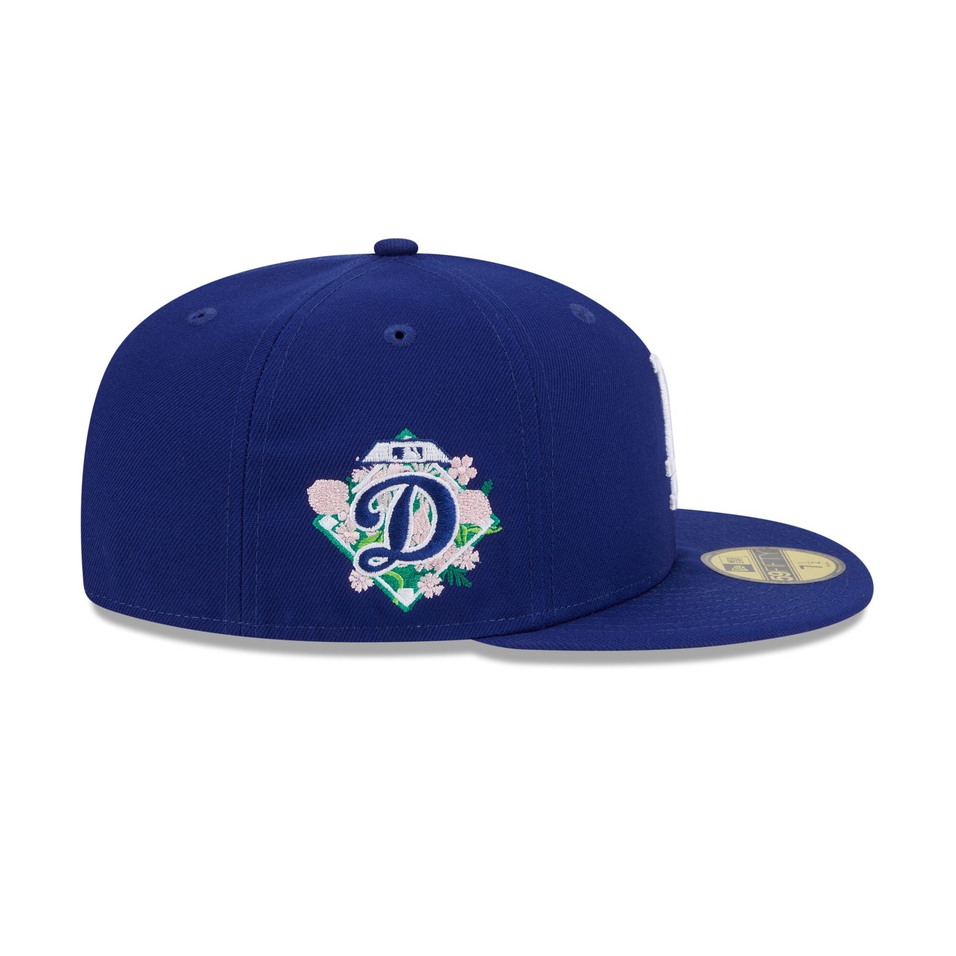 Los Angeles Dodgers Floral Undervisor 59FIFTY Fitted Hat