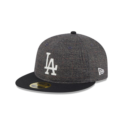 Los Angeles Dodgers Plaid Retro Crown 59FIFTY Fitted Hat