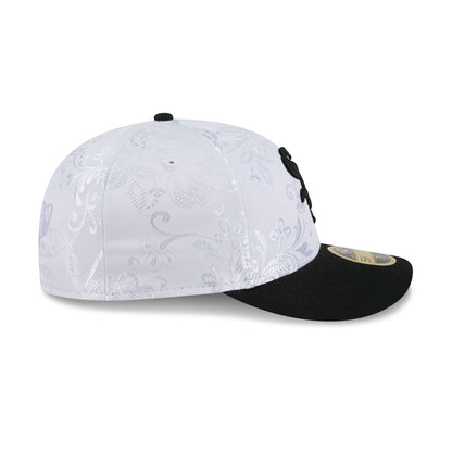 Chicago White Sox Floral Shine Low Profile 59FIFTY Fitted Hat