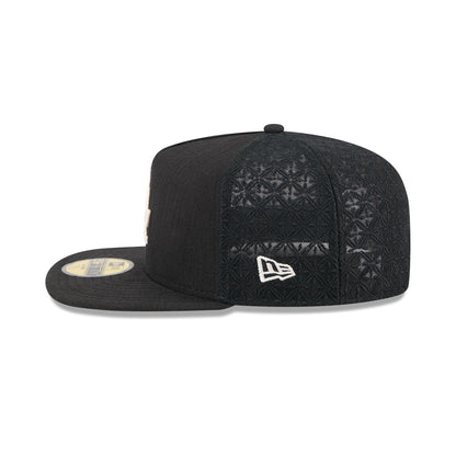 Los Angeles Dodgers Black Mesh 59FIFTY A-Frame Fitted Hat