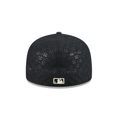 Houston Astros Black Mesh 59FIFTY A-Frame Fitted Hat