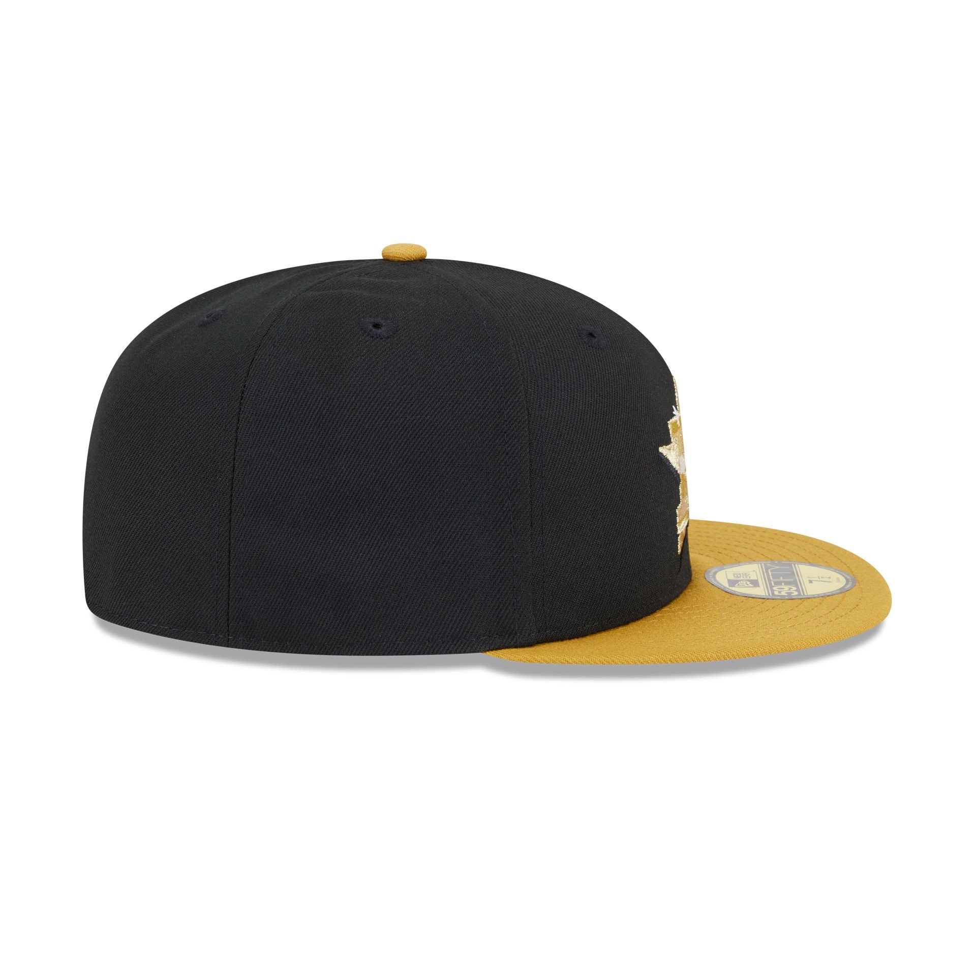 Houston Astros Metallic Gold Logo 59FIFTY Fitted Hat