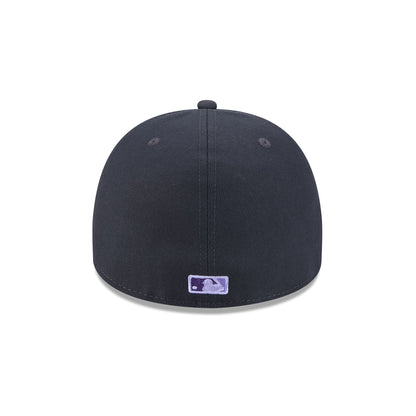 Boston Red Sox Navy Lavender 59FIFTY A-Frame Fitted Hat