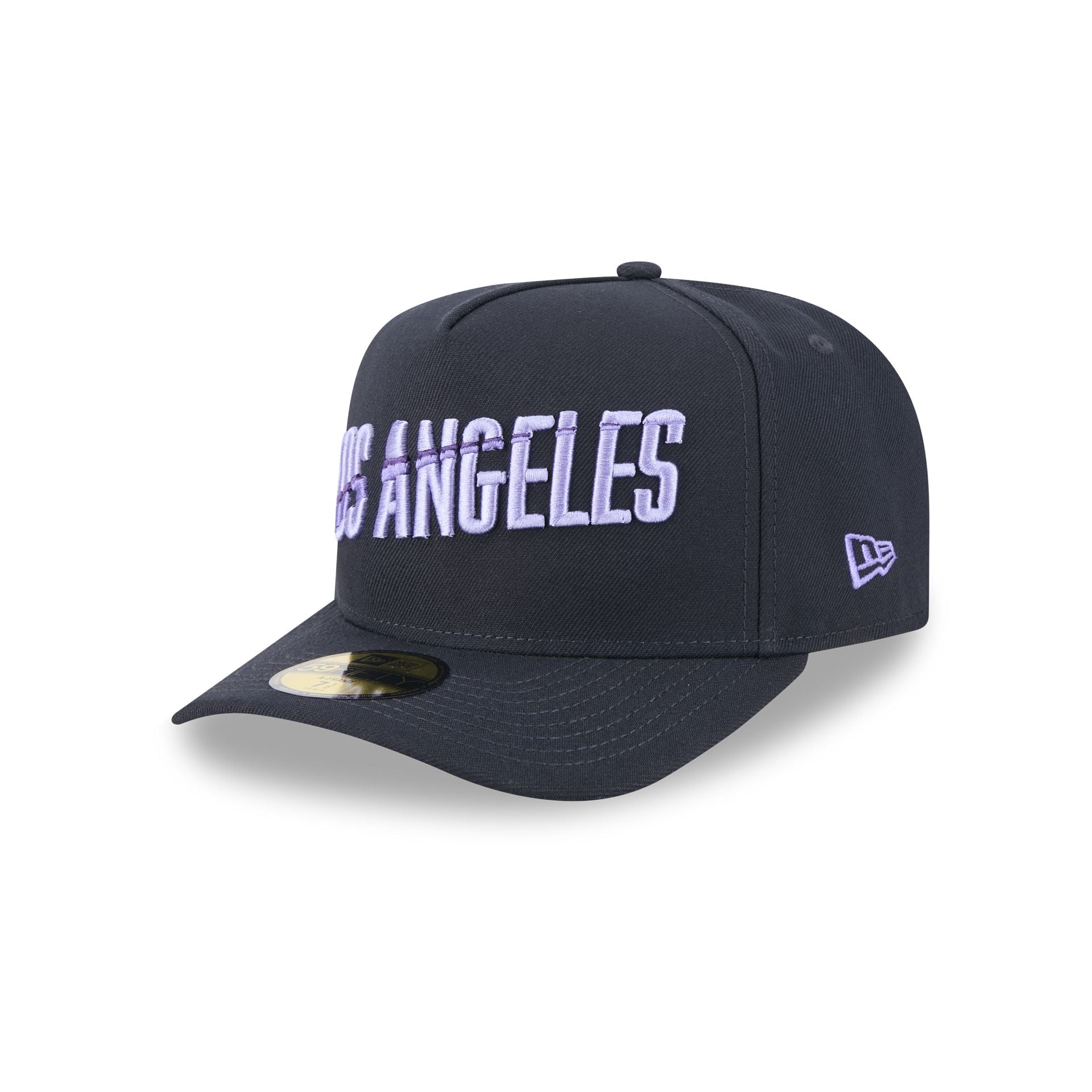 Los Angeles Dodgers Navy Lavender 59FIFTY A-Frame Fitted Hat