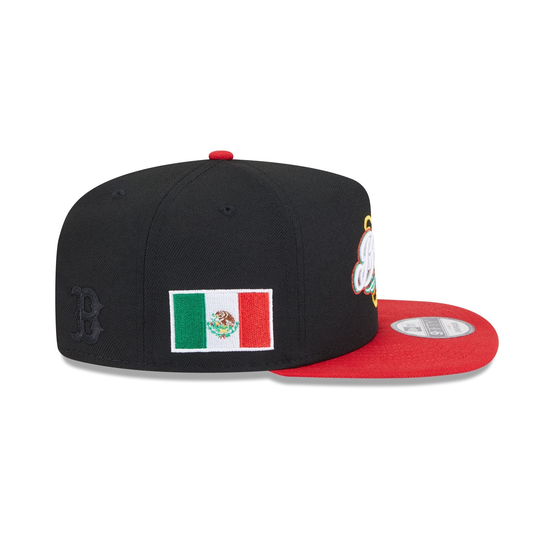 Boston Red Sox City Script 9FIFTY A-Frame Snapback Hat