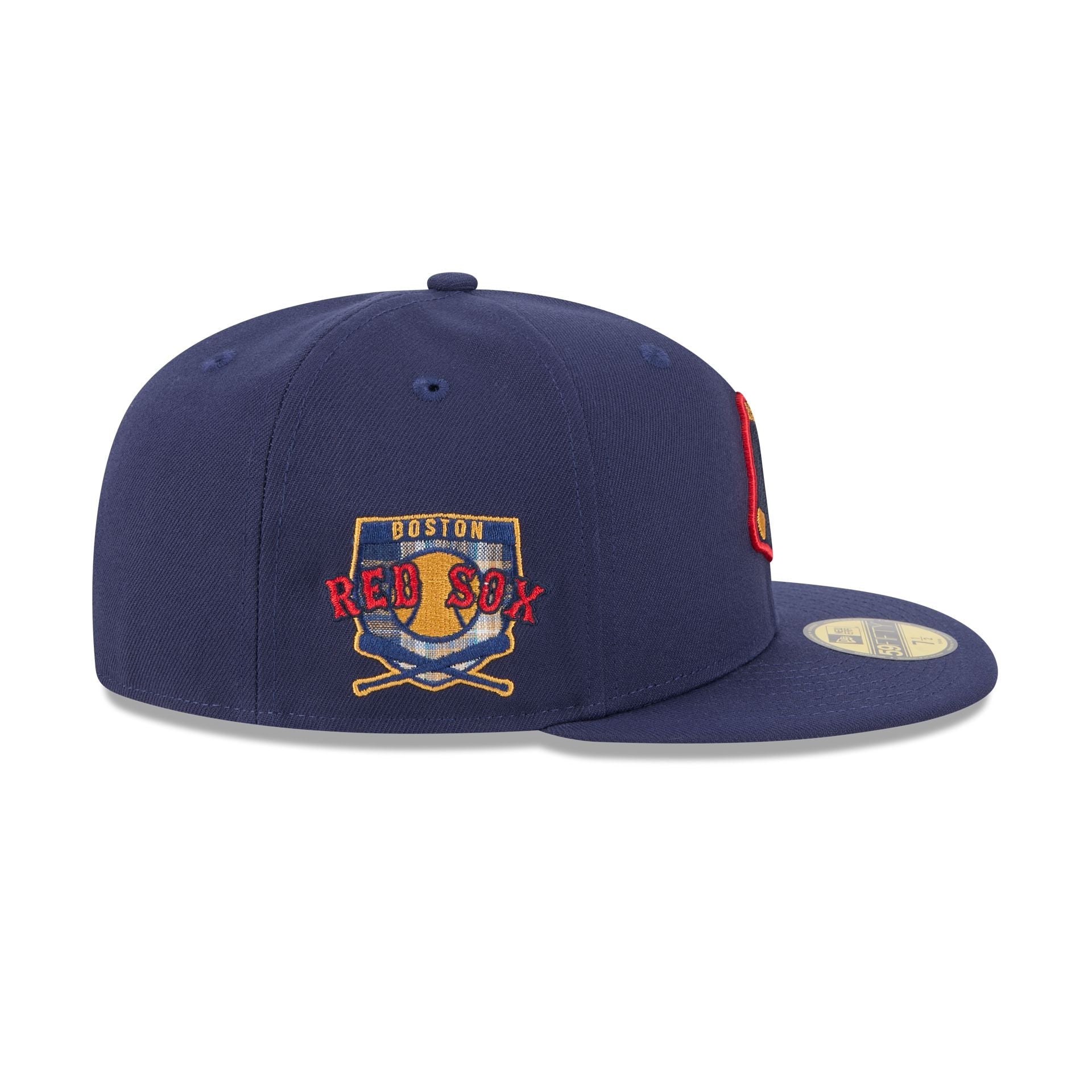 Boston Red Sox Blue Tartan 59FIFTY Fitted Hat