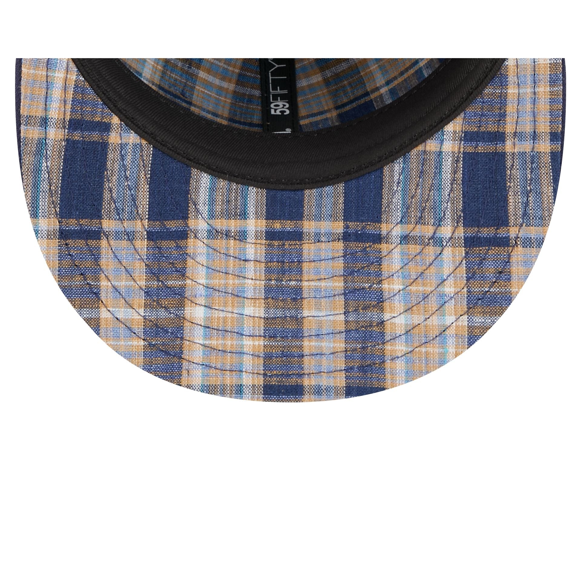 Texas Rangers Blue Tartan 59FIFTY Fitted Hat