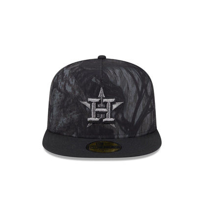 Just Caps Ripstop Camo Houston Astros 59FIFTY A-Frame Fitted Hat