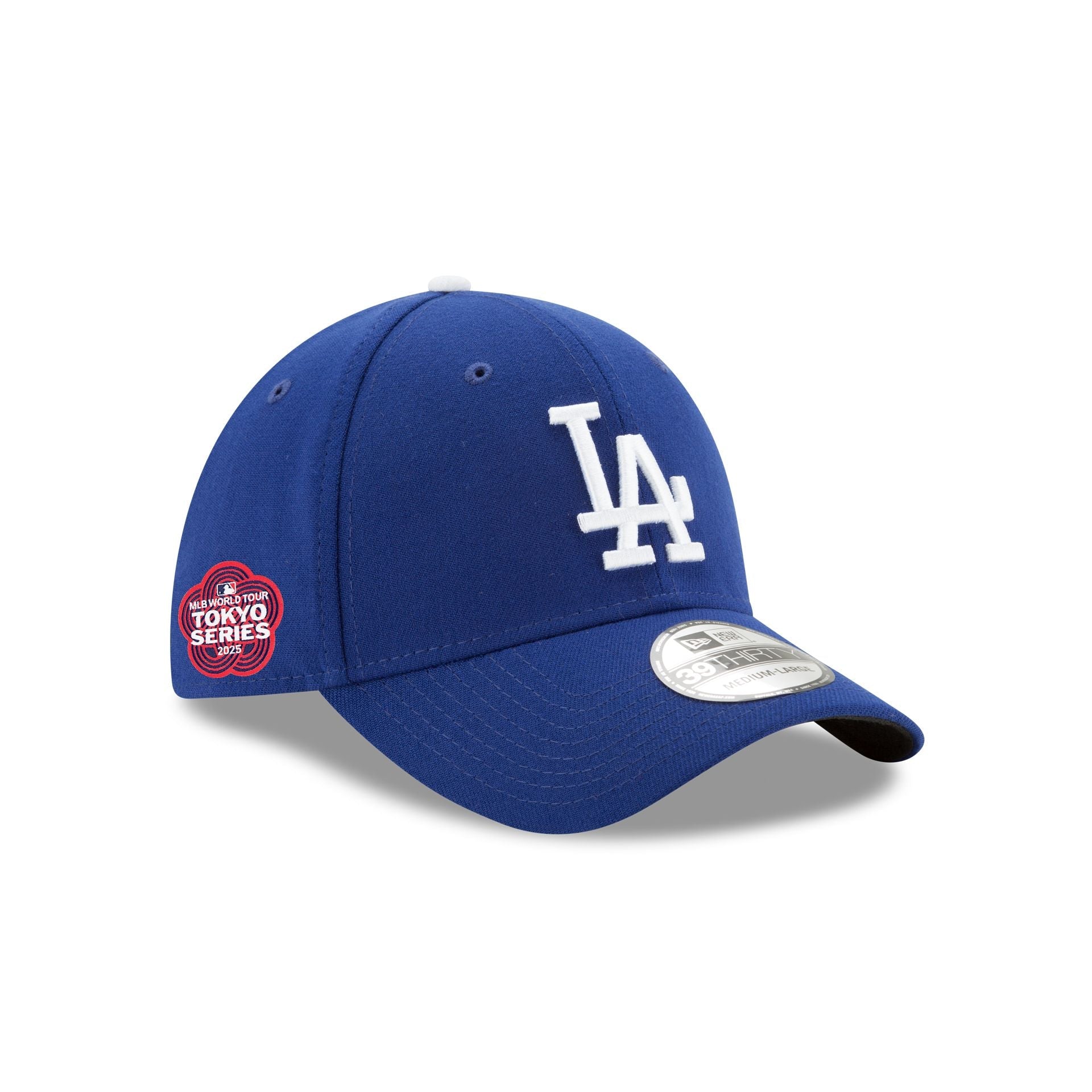 Los Angeles Dodgers 2025 Tokyo Series Side Patch 39THIRTY Stretch Fit