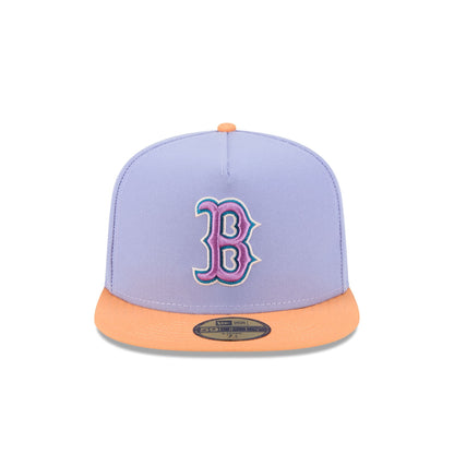 Boston Red Sox Lavender 59FIFTY A-Frame Fitted Hat