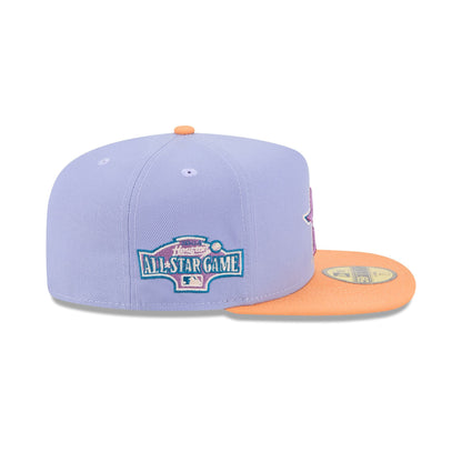 Houston Astros Lavender 59FIFTY A-Frame Fitted Hat