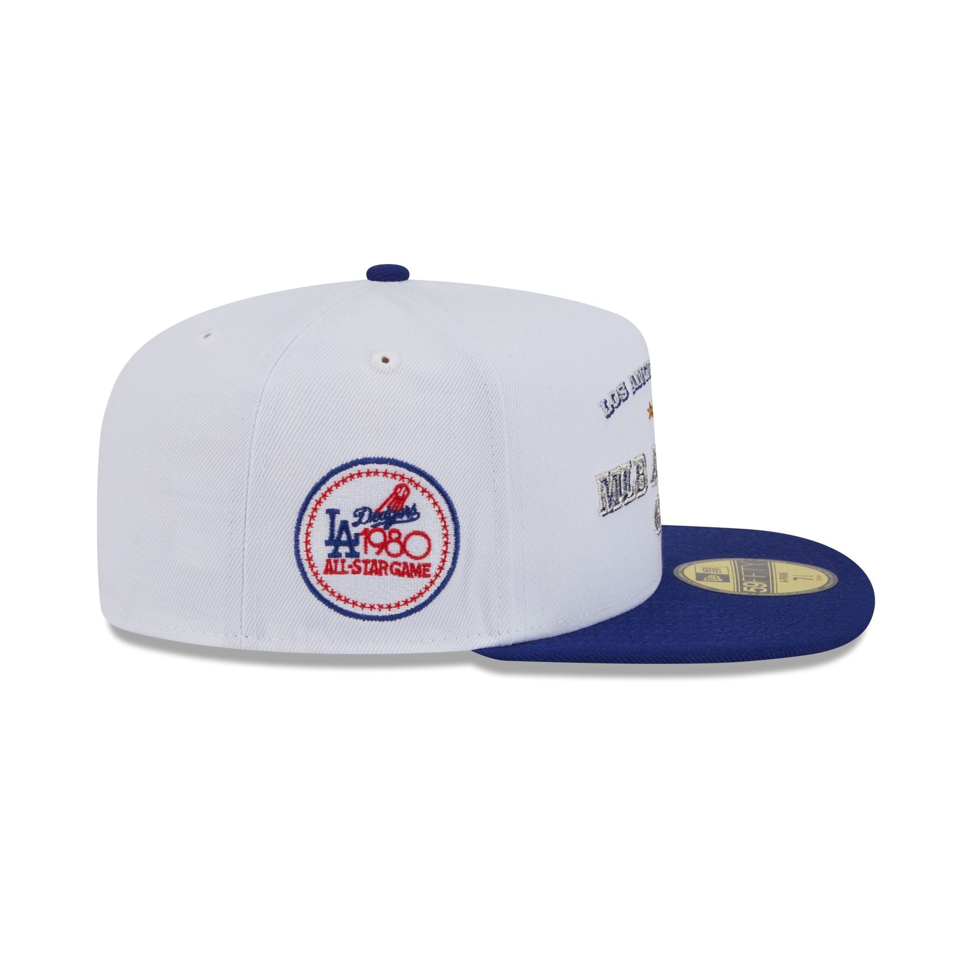 Los Angeles Dodgers Summer Derby White 59FIFTY A-Frame Fitted Hat