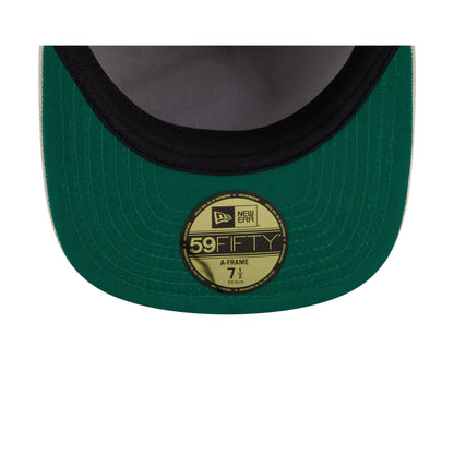 Boston Red Sox Front Zip 59FIFTY A-Frame Fitted Hat