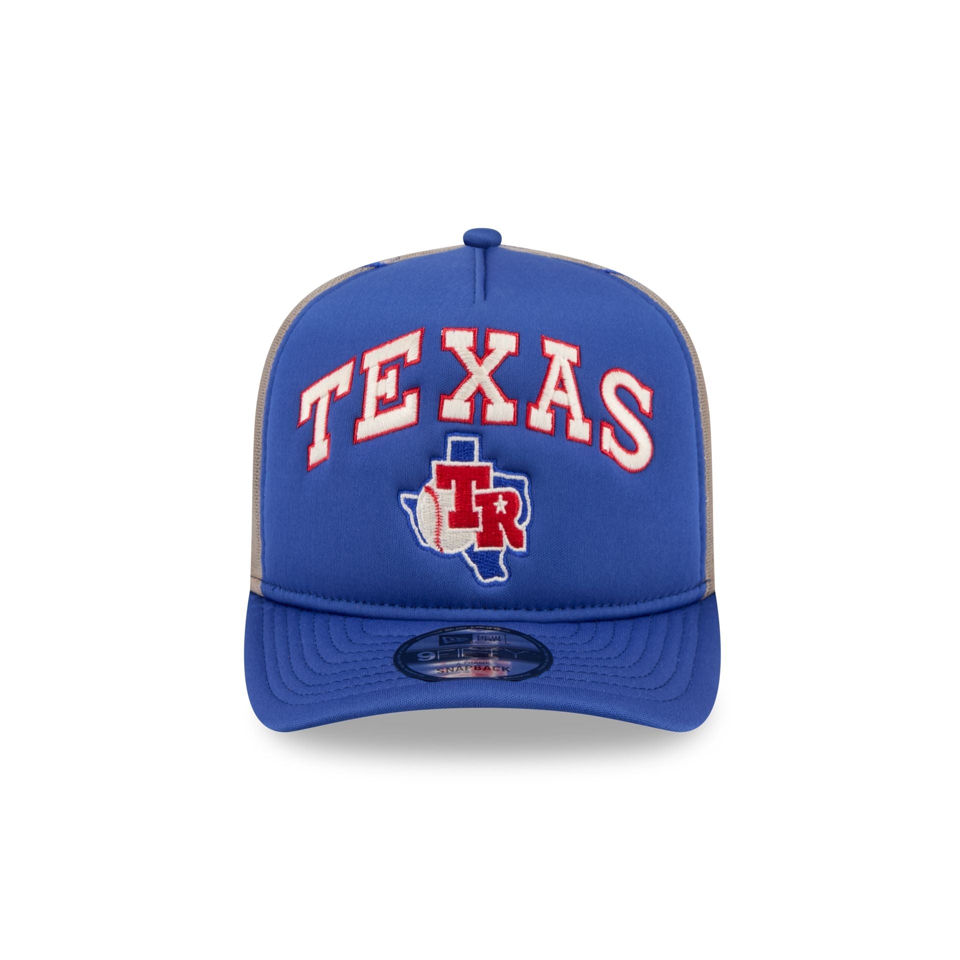 Texas Rangers Arched 9FIFTY A-Frame Snapback Hat