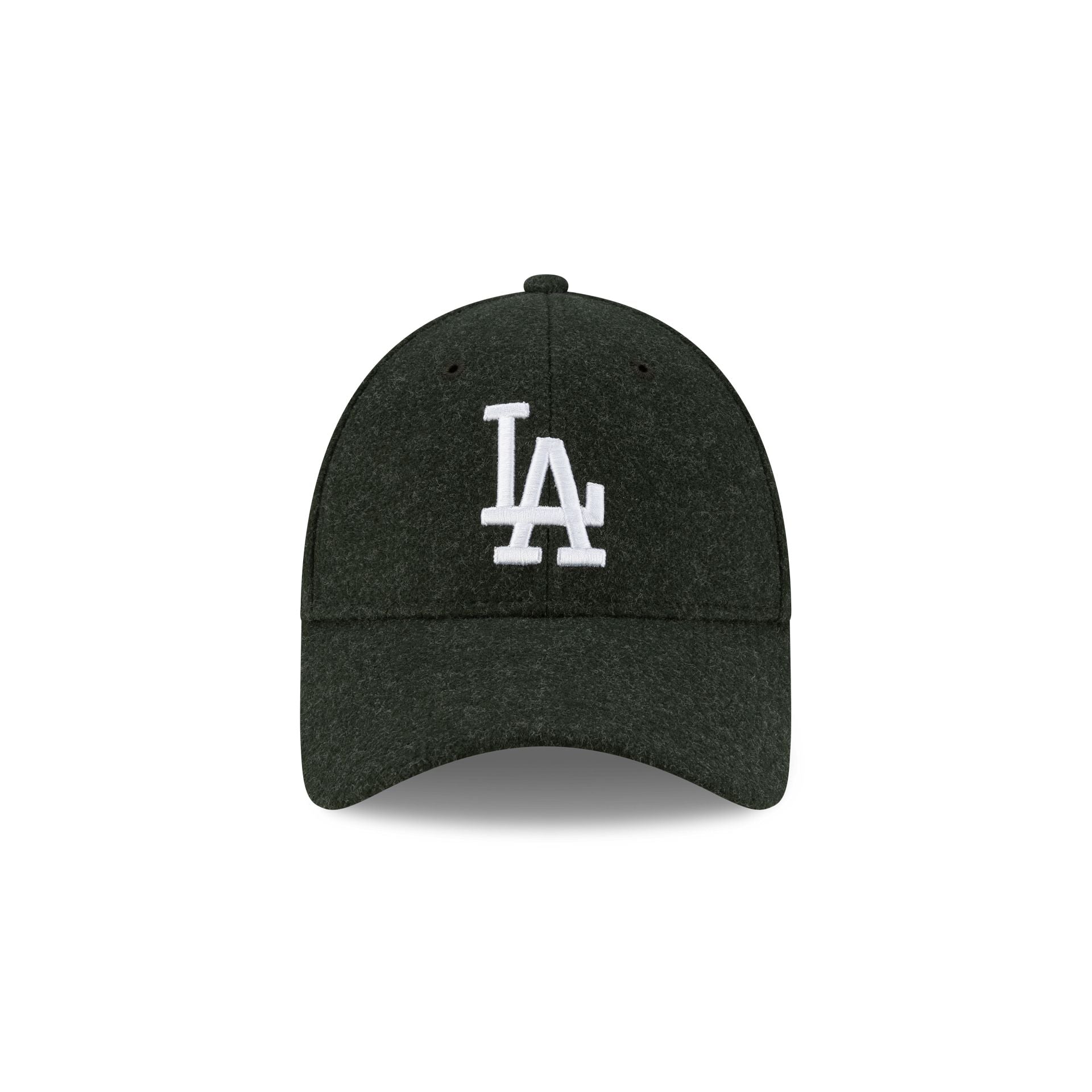 Los Angeles Dodgers Melton Wool Dark Green 9FORTY Snapback Hat