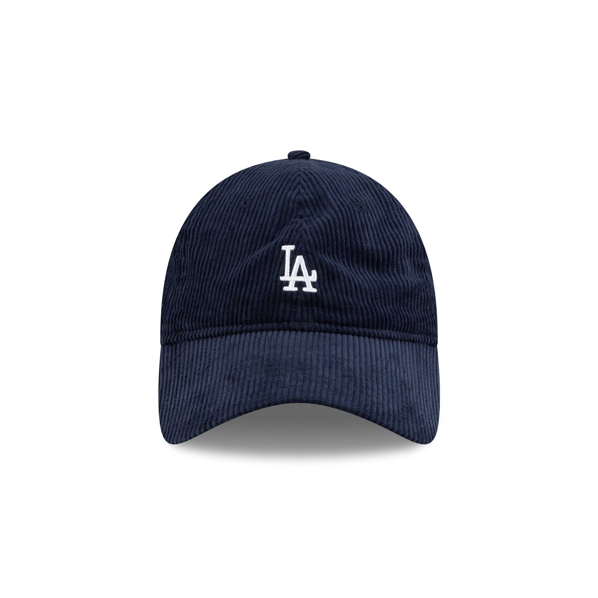 Los Angeles Dodgers Mini Logo Navy Corduroy 9TWENTY Adjustable Hat